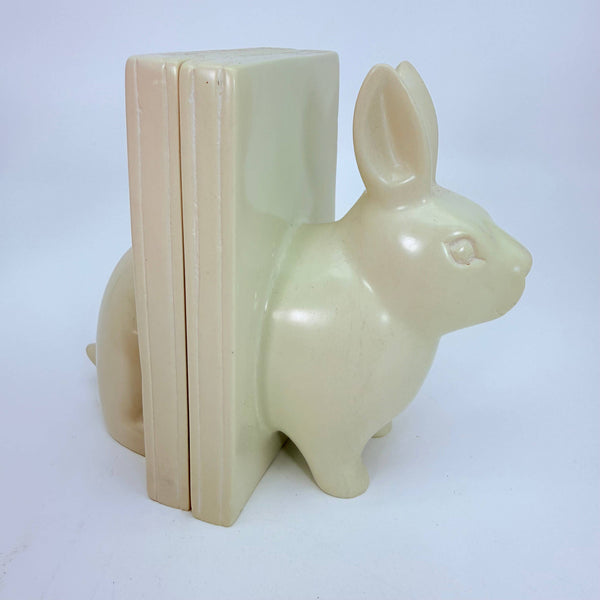 Soapstone Rabbit Bookend (miniature) 7.5" One-of-a-kind