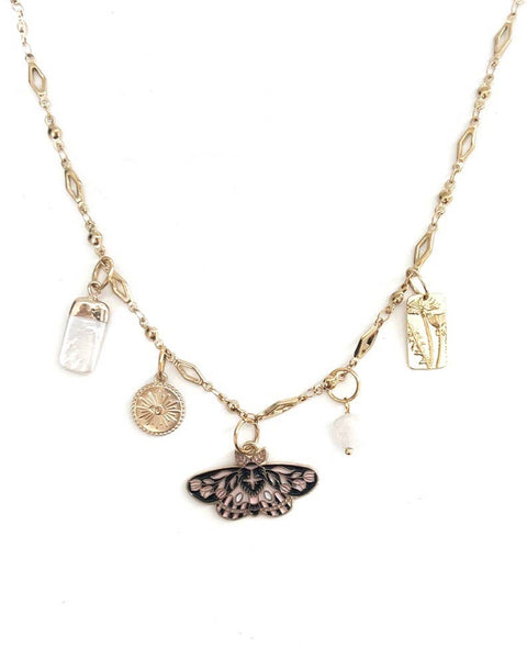 Fefe Butterfly Charm Necklace || Choose Style