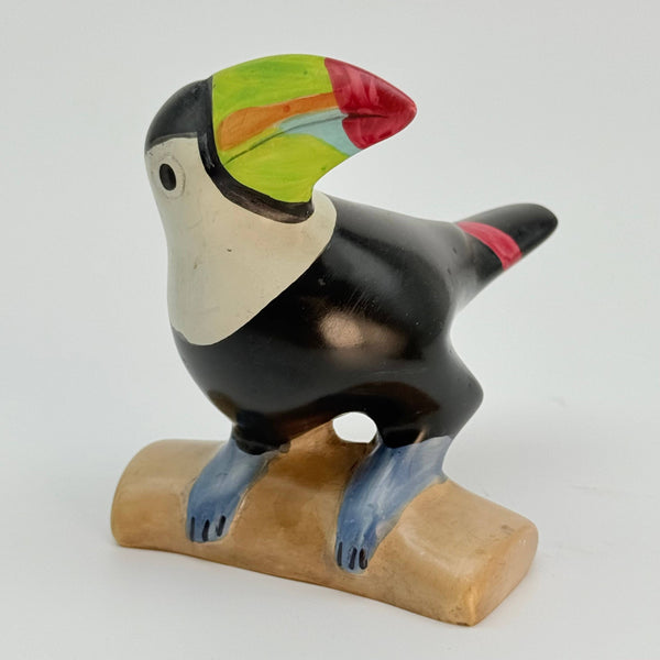 Soapstone Toucan Bird, Assorted Designs, 4" 