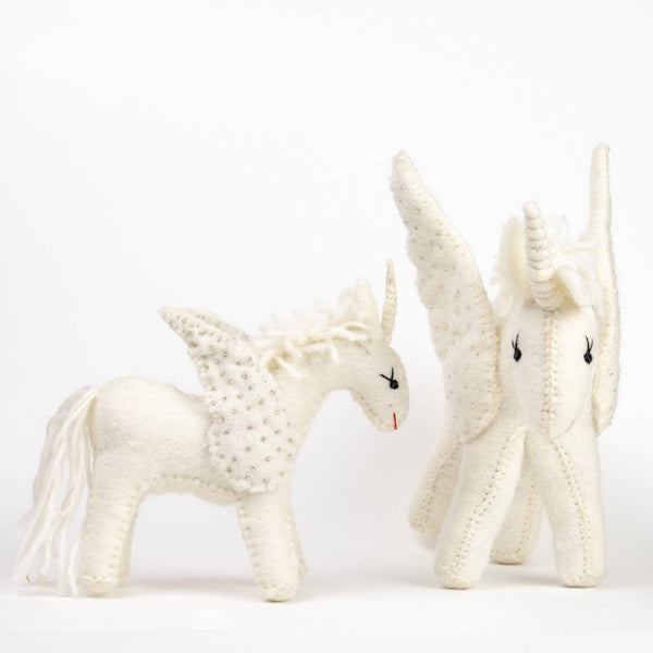 Toys - Unicorn - White - Large