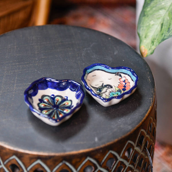 Wild Bird Heart Tapas Trinket Dish