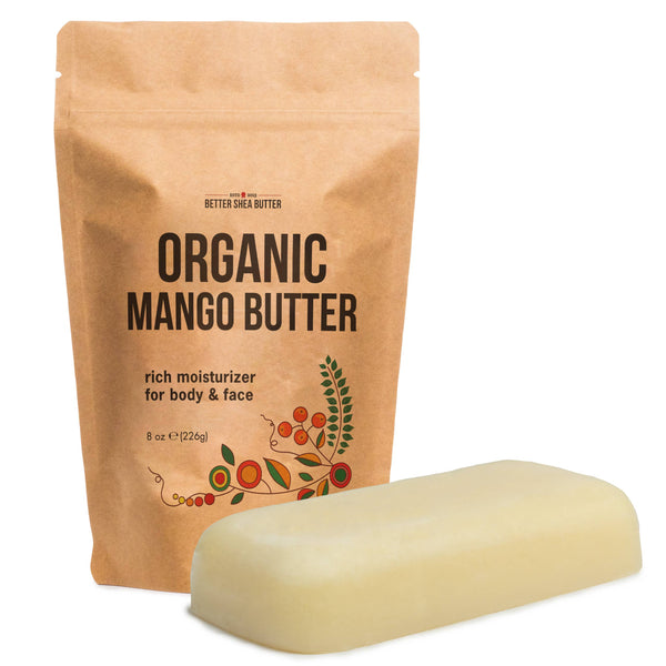 Organic Mango Butter for Skincare & Body Butter (Small)