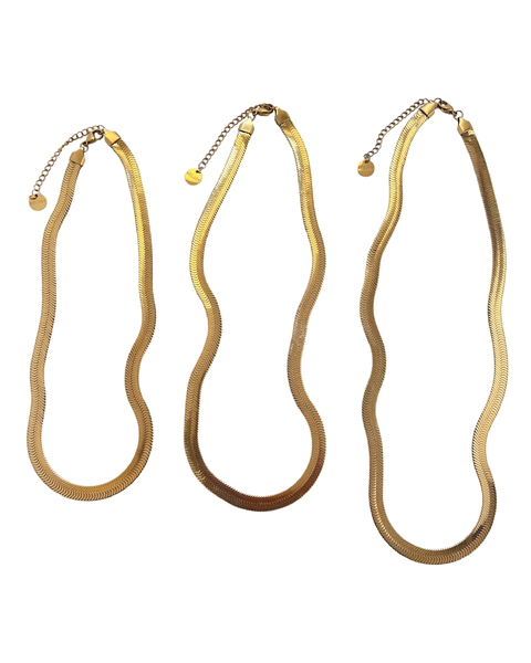 Mia Herringbone Necklace