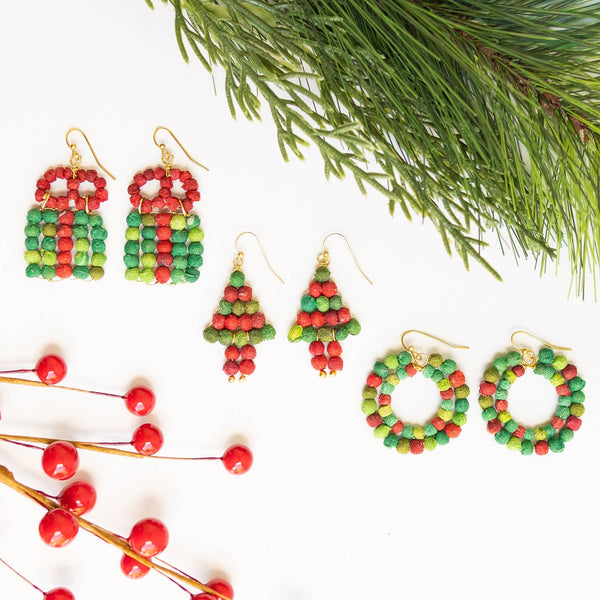 Kantha Holiday Present Earrings