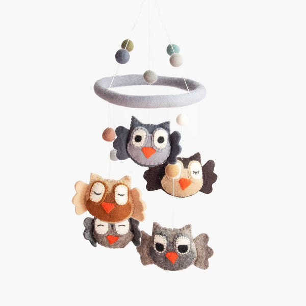 Baby Mobile - Nursery Décor - Owl