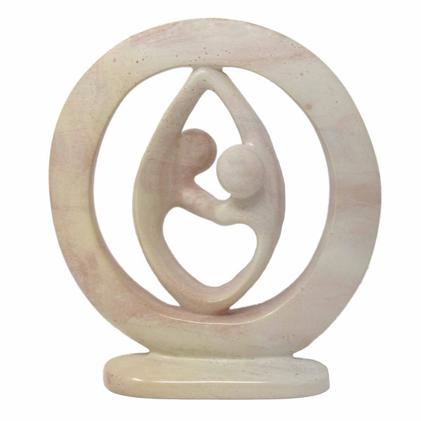 Lover's Embrace Natural Stone Sculpture