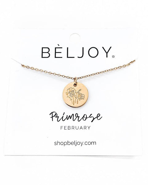 Birth Flower Necklace