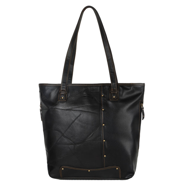 Evelyn Large Tote in Black - CCW