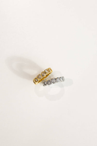 Rynlee Crystal Heart Ring