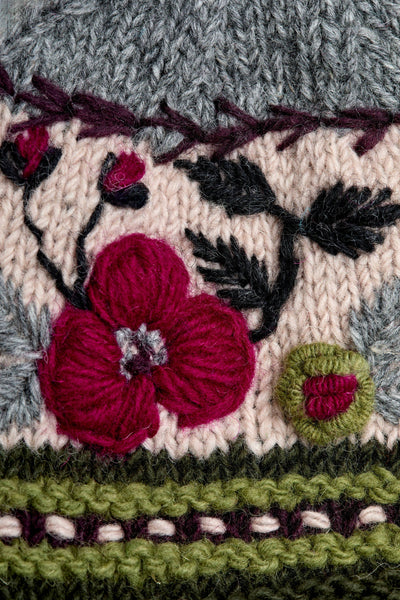Color Block Dark Forest Knit Headband