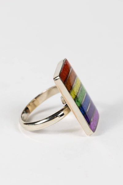 Rainbow Banner Ring