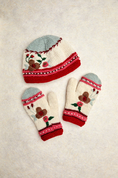 Color Block Hygge Holiday Beanie