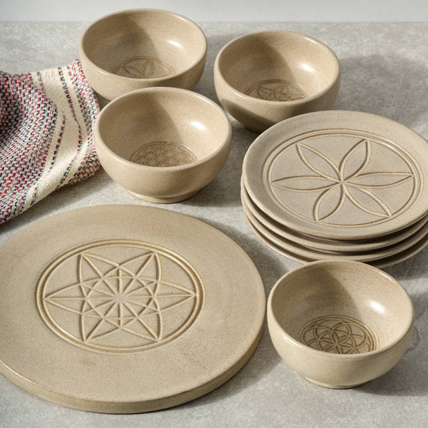 Sacred Geometry Dipping Bowl - Flower of Life