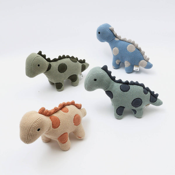Plush Toy|Handmade Cotton knitted Soft DINO Animal Toy