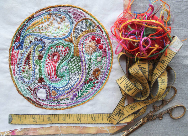 Paisley Printed Sampler