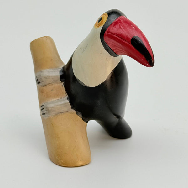 Soapstone Toucan Bird, Assorted Designs, 4" 