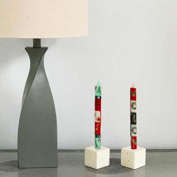 Christmas Dinner Candles