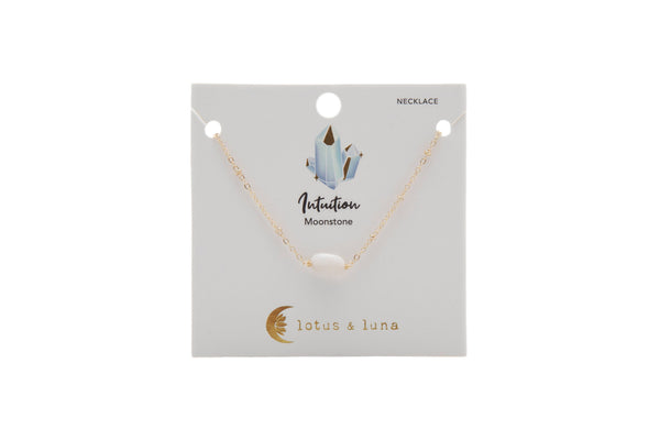 Intuition Stone of the Earth Necklace (Gold)