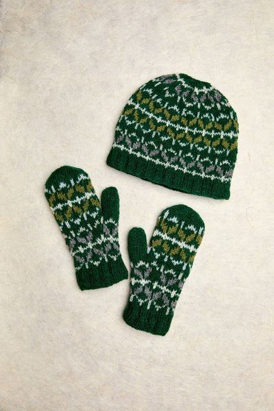 Freya Evergreen Knit Beanie