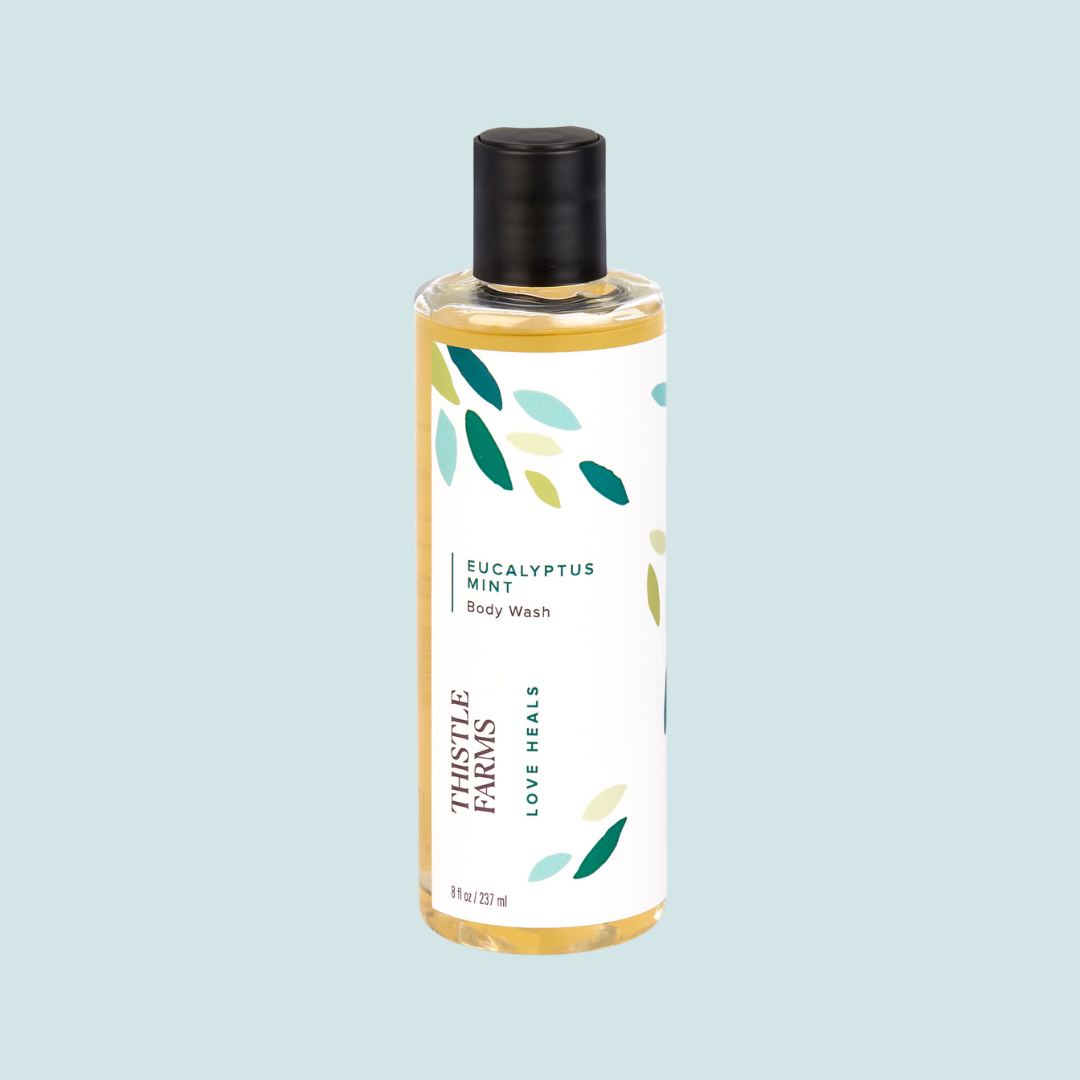 Cleansing Eucalyptus Mint Body Wash 8oz - Hair, Skin & Face