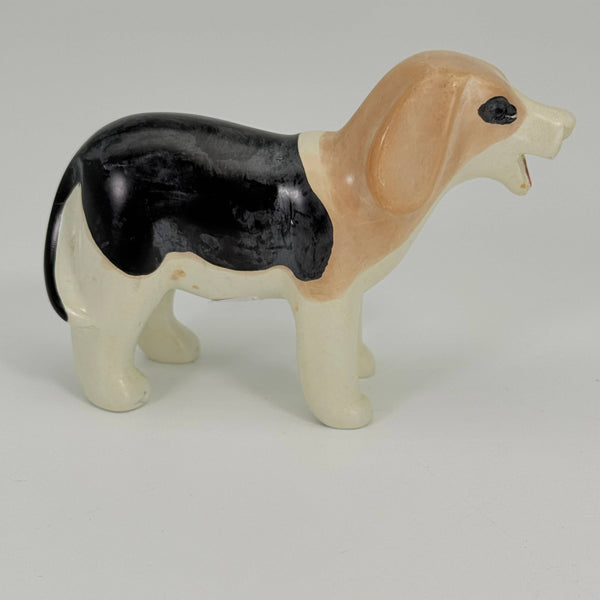 Soapstone Dog, hound Dog, Beagle, Foxhound, 5" 