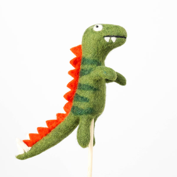 Felt Dinosaur Finger Puppets