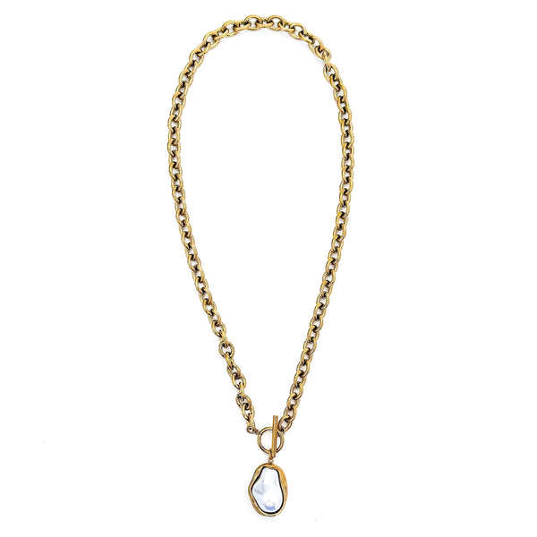 Cora Baroque Pearl Necklace