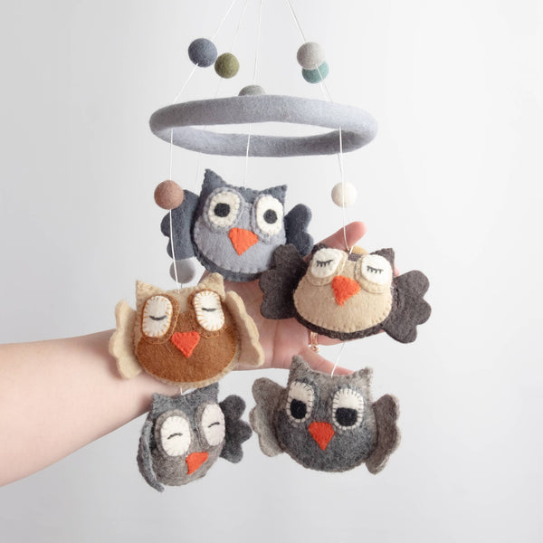 Baby Mobile - Nursery Décor - Owl