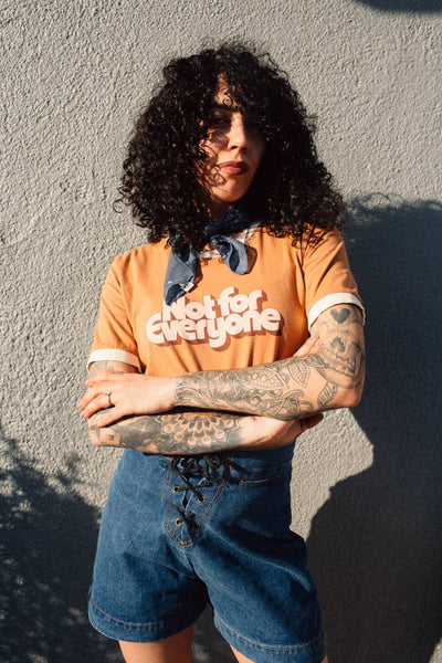 Not For Everyone |  Women's Fitted Ringer