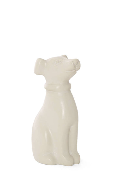 Small All Natural Soapstone Dog Sculpture