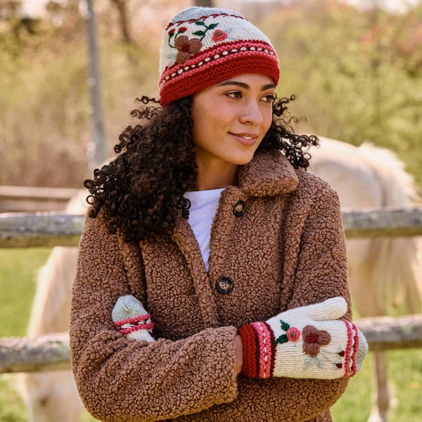 Color Block Hygge Holiday Beanie