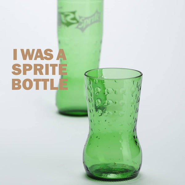 Sprite Bottle Upcycled Glasses (5 Ounces)