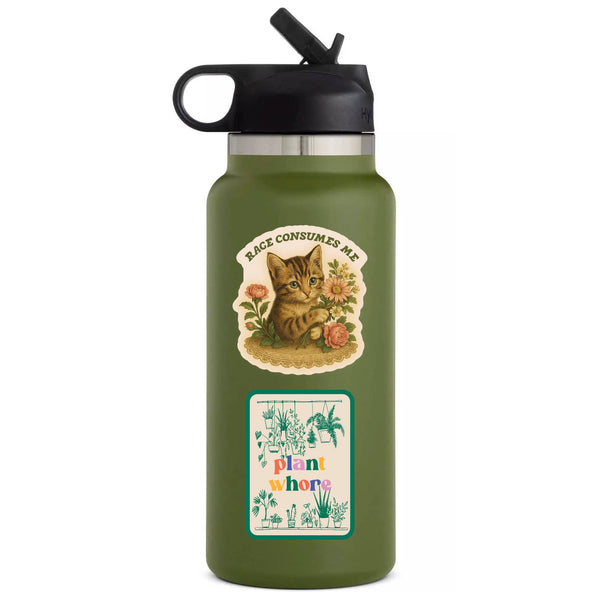 Feisty Kitty Cat Sarcastic Cute High Quality Vinyl Sticker
