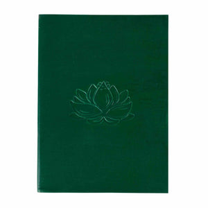 Reflections Leather Lotus Journal