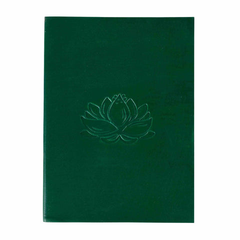 Reflections Leather Lotus Journal