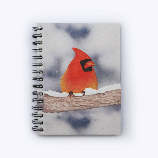 Large Notebook - Cardinal Design 2 (w)