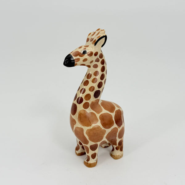 Soapstone Giraffe, Spotted Cute, 5" 