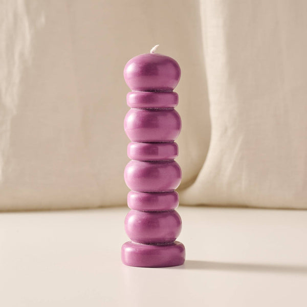 Subuh Blackberry Palm Wax Pagoda Candle