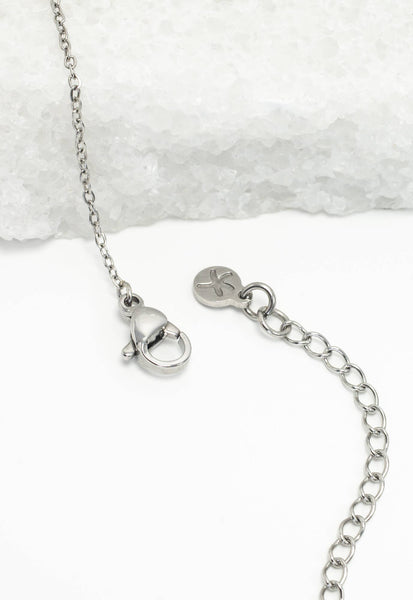 Guiding Lights Necklace in Silver & Blue