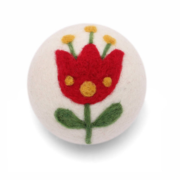 Flowers: Eco Wool Dryer Balls Fair Trade