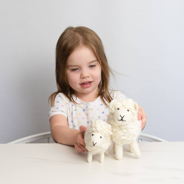 Toys - Sheep - Wooly White - Small