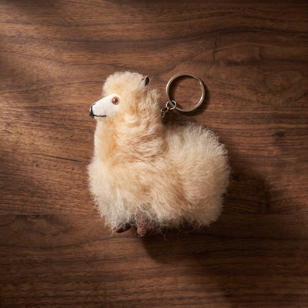Alpaca Soft Llama Keychain