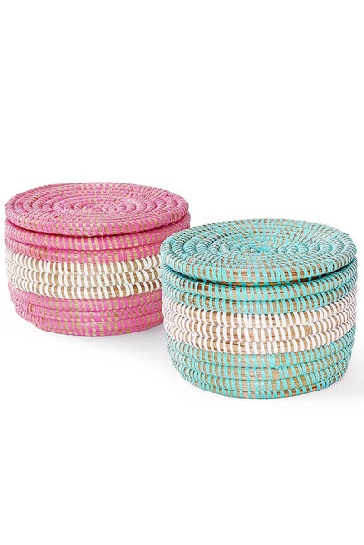 Little Pink Macaron Basket