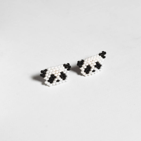 Safari Seed Bead Animal Stud Earrings - Mexico