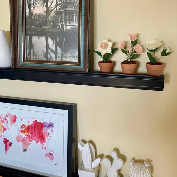 Sweet Pea Felt Forever Plant (April Birth Month Flower)