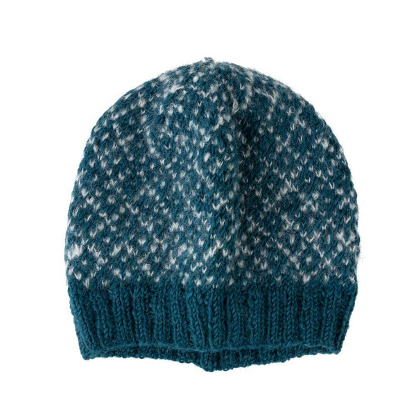 * Toasty Teal Knit Hat