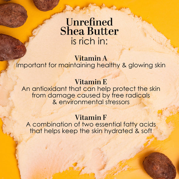 Raw Shea Butter for Skincare & Body Butter Unrefined (Jar)
