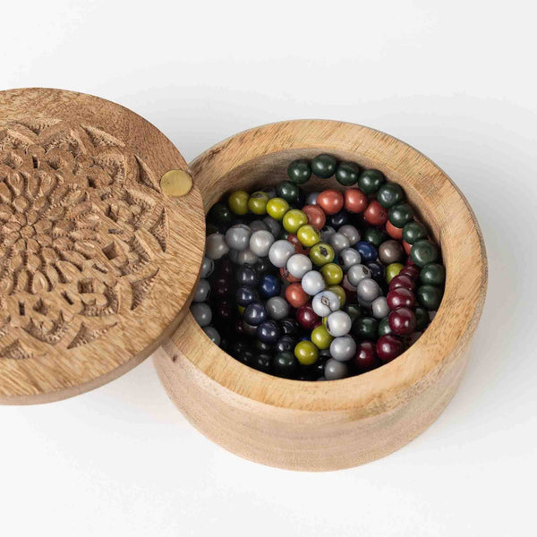 Khazaana Mango Wood Keepsake Box *