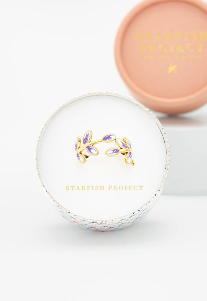 Hope Grows Ring in Lavender