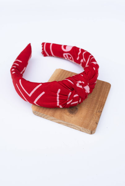 Kitenge Knotted Headband (Updated version)